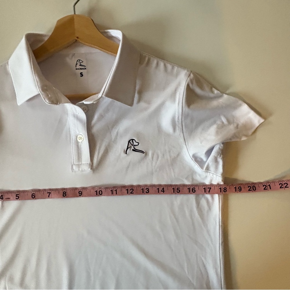 Rhoback || Performance Polo Solid White Small - image 7